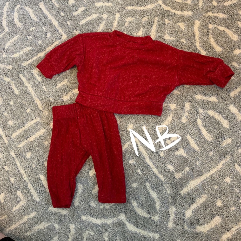 Cat & Jack Red Kids Matching Set